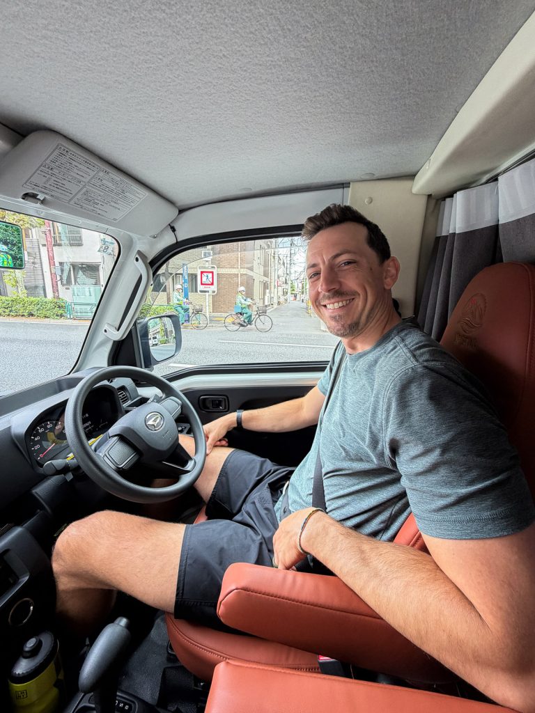 Renting a campervan in Japan