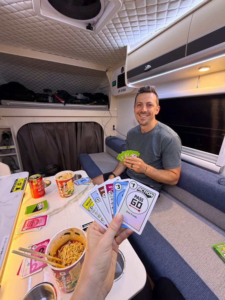 Renting a campervan in Japan