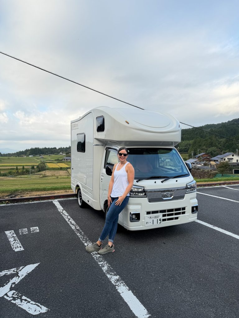 Renting a campervan in Japan