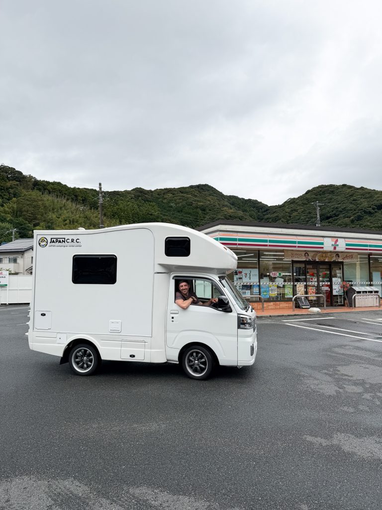 Renting a campervan in Japan