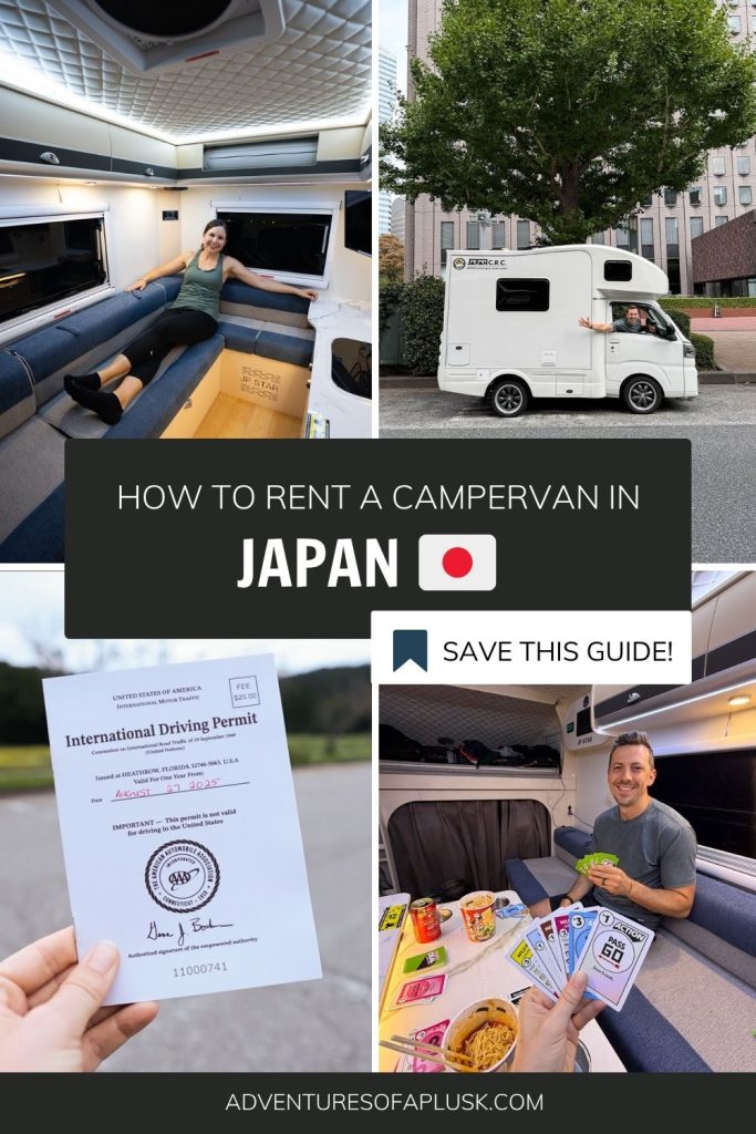 Renting a campervan in Japan: Everything to know!