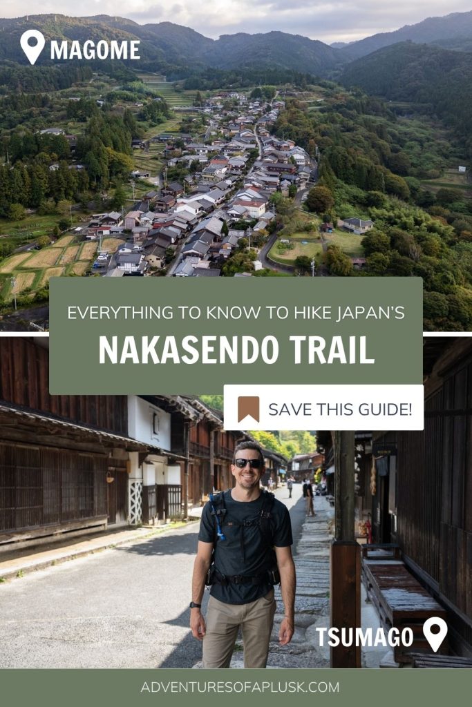 Hiking the Nakasendo Trail from Magome to Tsumago