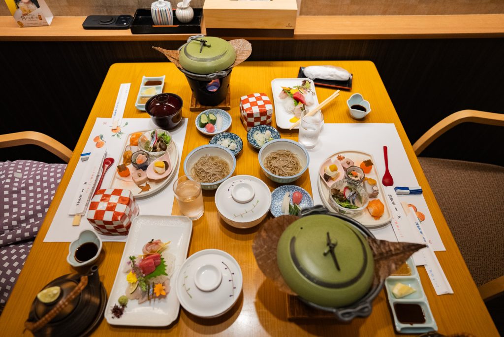 Kaiseki Meal at Onsen Ryokan
