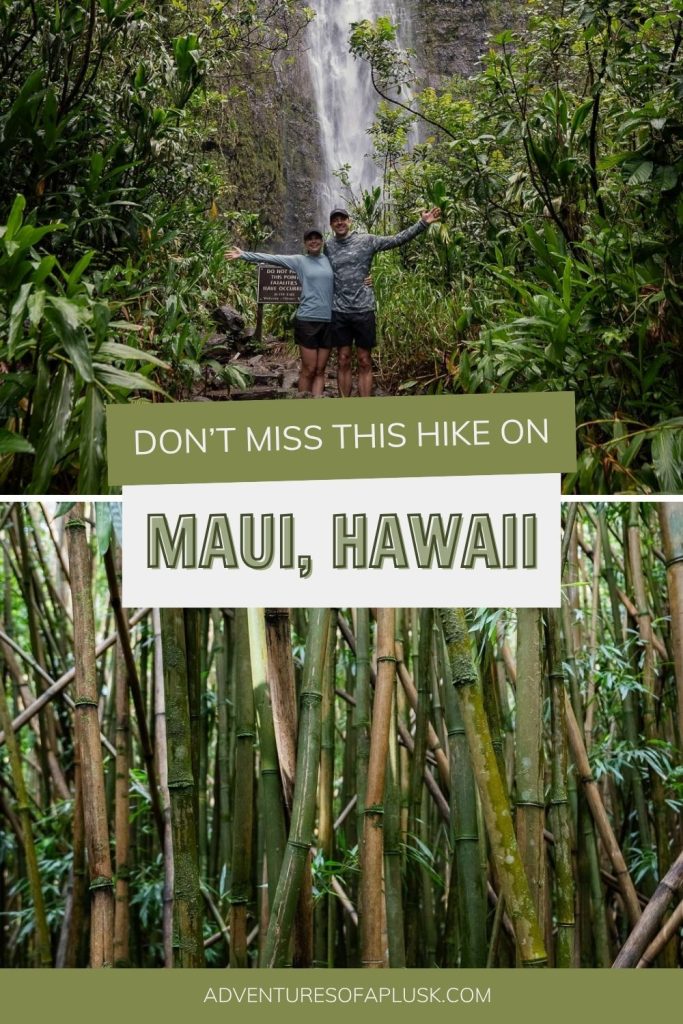 How to hike the Pipiwai Trail to Waimoku Falls at Haleakalā National Park
