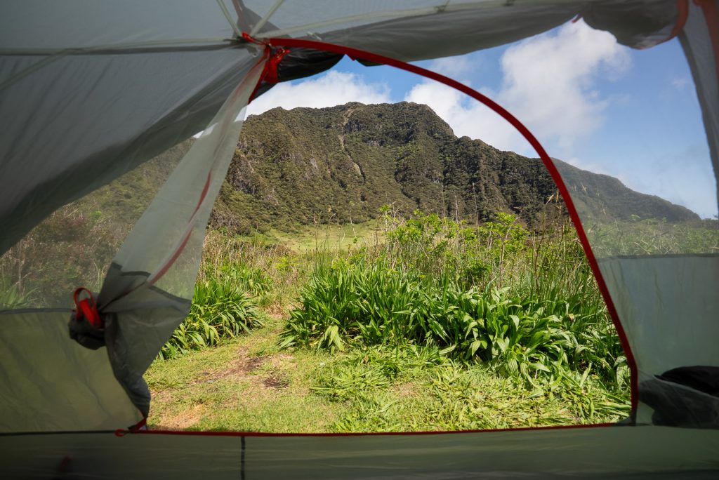 Backpacking at Haleakala National Park