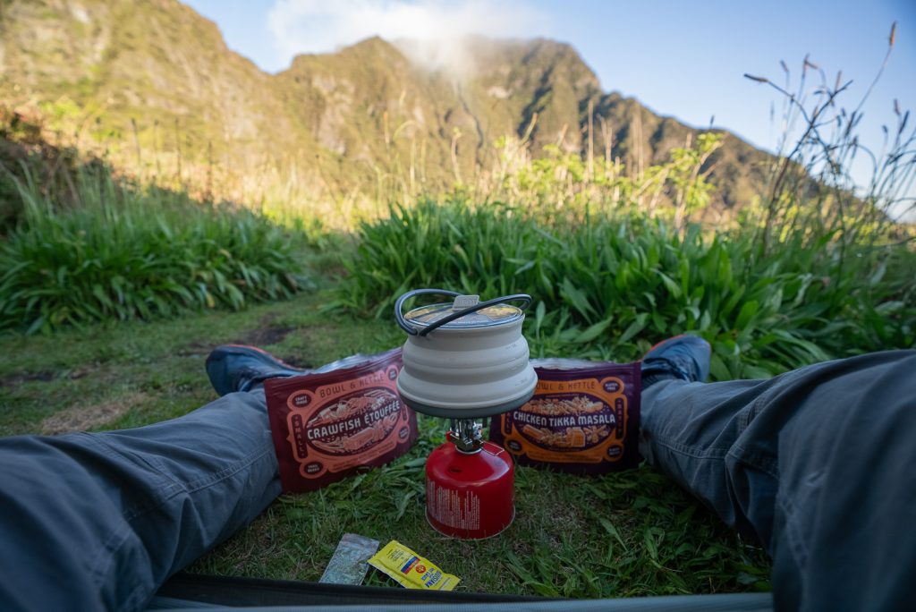 Backpacking at Haleakala National Park