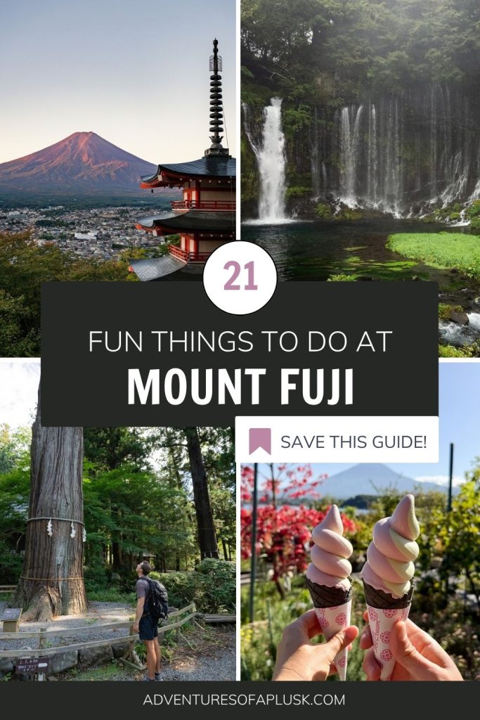 21 fun things to do in Mount Fuji, Japan (Fuji Five Lakes)