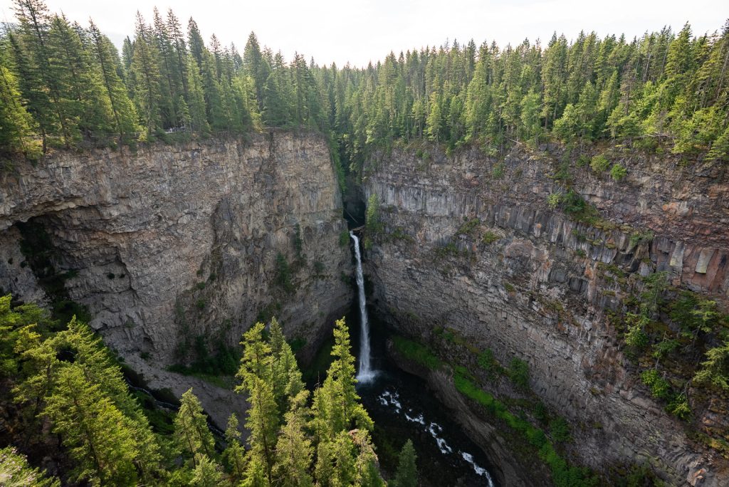 Spahats Creek Falls - Wells Gray Provincial Park