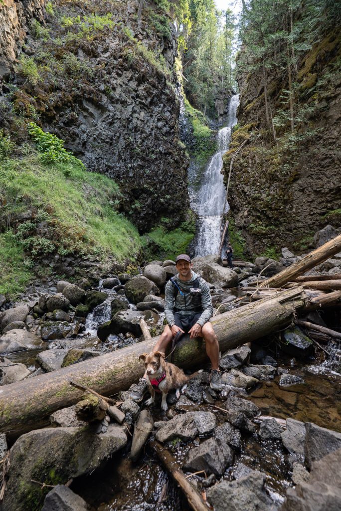 Triple Decker Falls - Wells Gray Provincial Park