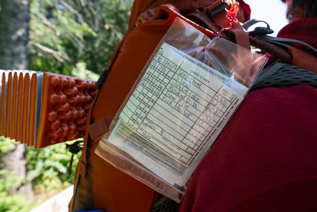 Camping Permit Isle Royale