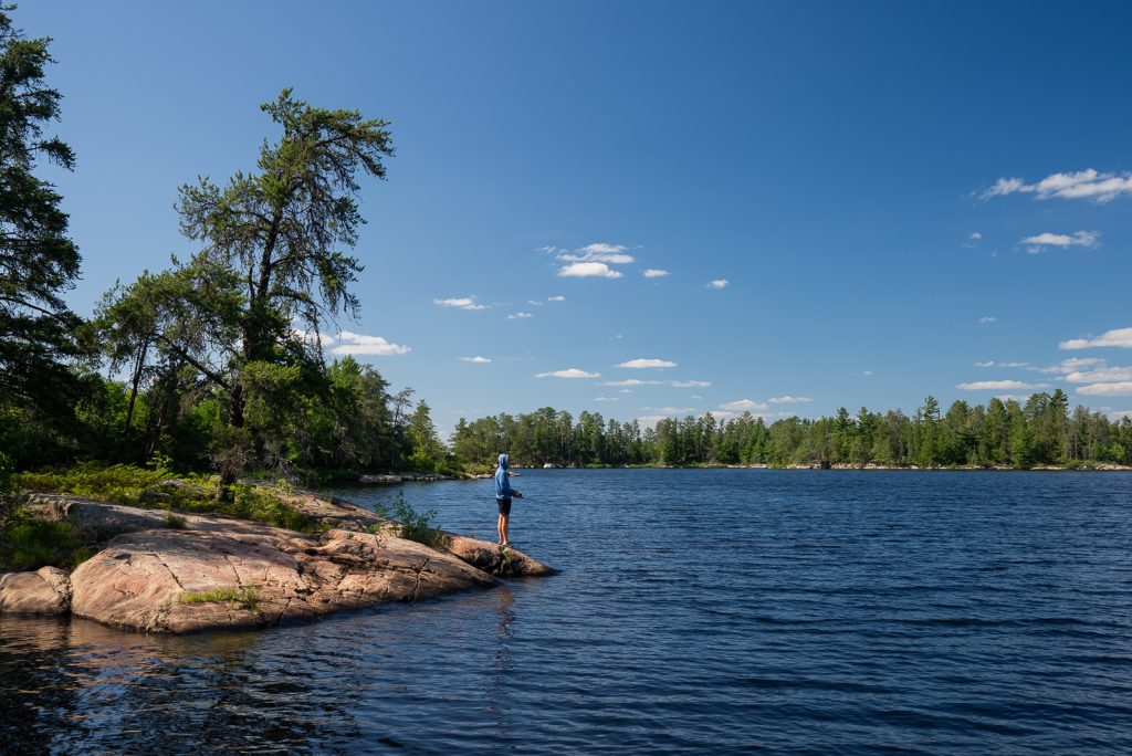 Fishing at Voyageurs National Park